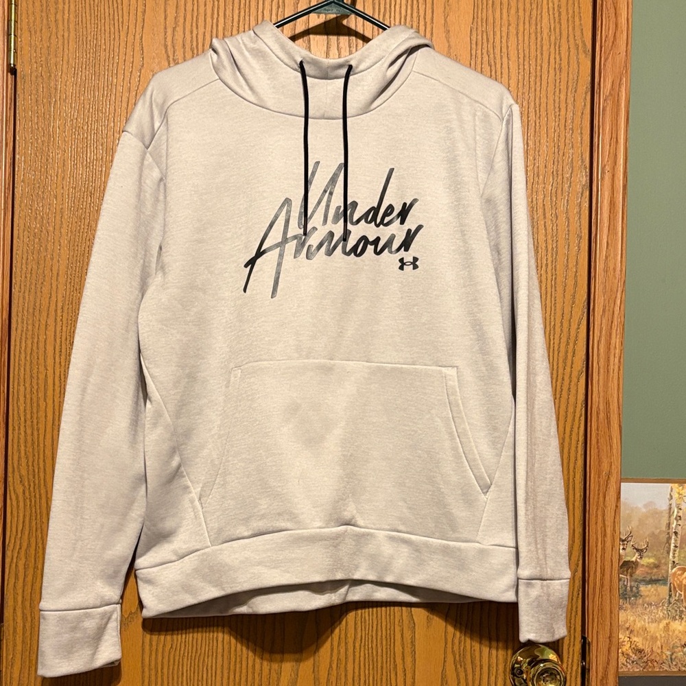 Under Armour Men's Light Gray Hoodie